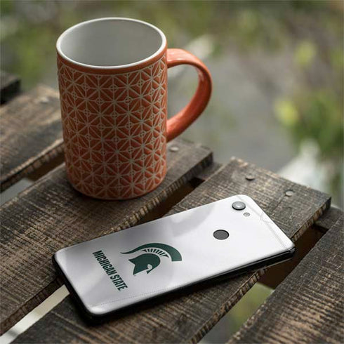 Michigan State University White Jersey Google Pixel 3a Skin